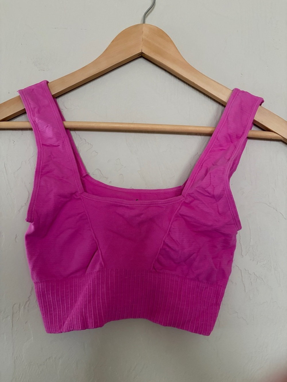 Free People/FP Movement Good Karma Square Neck Bra. Excellent Condition. Xs/S